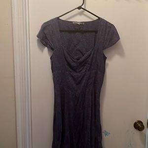 🦋Guess blue Paisley dress